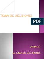 Toma de Decisiones