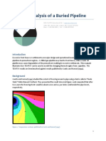 Freezing Analysis of A Buried Pipeline