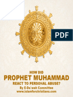 English How Did Prophet Muhammad React To Personal Abuse