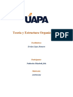 Teoría y Estructura Organizacional TAREA 2