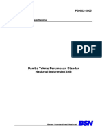 PSN 02-2005 Panitia Teknis Perumusan SNI