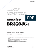Machine Model Serial Number BR350JG-1 1005 and Up: SEBM013803