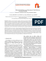 Implementación de un Método Probabilístico para Determinar la Vida Útil de un Pavimento Flexible