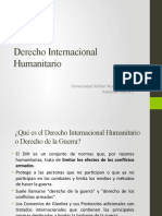 Relación Entre Derecho Internacional Humanitario y Derecho Internacional de Los DDHH