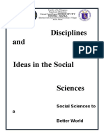 DISS - Q1 - Mod1 - Social Sciences To A Better World