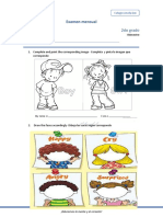 Ficha de Examen Mensual 2021 2 Do Grado