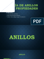 Teoría de anillos y propiedades