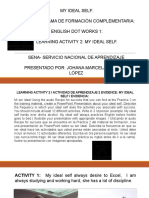 My Ideal Self: Sena Programa de Formación Complementaria: English Dot Works 1: Learning Activity 2: My Ideal Self