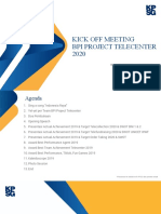 Kick Off Meeting BPI 2020