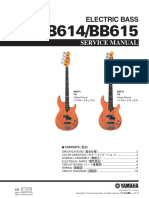 Yamaha bb614 bb615 Guitar