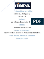 Universidad Abierta para Adultos: Francisco J. Rodríguez C. 2018-04274