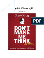Don't make me think (2014) - Bản dịch tiếng Việt