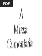 A MISSA COMENTADA