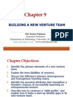 Chapter 9 Building A New Venture Team Compatibility Mode