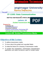 IT-2205 Lec 05 Guided Transmission Media