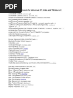 Start-Run Commands For Windows XP, Vista and Windows 7:: CHKDSK