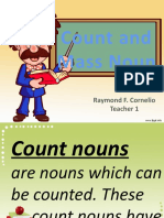 Count and Mass Noun