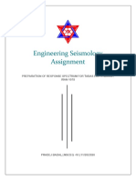 Seismology Assignment Pradej Badalmsceq 10