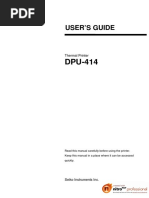 User'S Guide: Thermal Printer