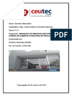 Tarea 3.1 MERCANTIL Servicios Camara de Comercio