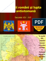 Voievozii români şi lupta lor antiotomană 