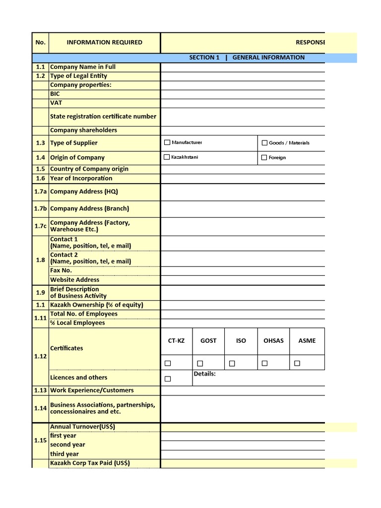 Manufacturer Goods / Materials Kazakhstani Foreign | PDF | Valve | Pipe ...