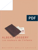 Les Couleurs De Linfamie by Cossery Albert 