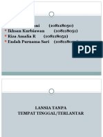 Lansia Tanpa Tempat Tinggal