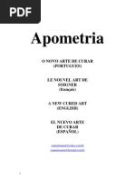 Apometria - A Nova Arte de Curar (Yannick Saurin)