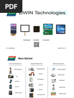 DWIN LCD Display With Application