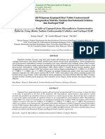 Quality and Release Profile of Captopril From Mucoadhesive Gastroretentive Tablet by Using Matrix Sodium Carboxymethyl Cellulose and Carbopol 934P