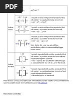 Arrangement of Cells: D.C Circuit