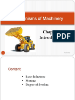 CHAPTER ONE INTRODUCTION to MECHANISM