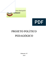 Projeto Político Pedagógico: Belmonte, SC 2010