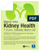 March Into Kidney Health