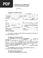 Contract de Comodat Imobil