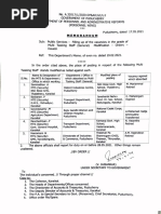 Memorandum: (Personnel Wing)