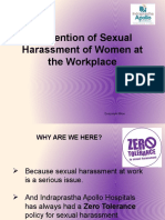 Awareness On Prevention of Sexual Harrasment of Women at Workplace