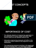 Cost Terminology
