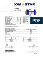 14 Inch Multi Channel Caliper Inspection Vehicle: Tool Specification Operating Parameter