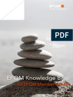 EFQM Knowledge Base One Page