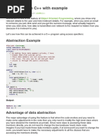 Understanding C++ Encapsulation | PDF | Class (Computer Programming) | C++