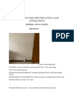 Architecture Specification and Estimation