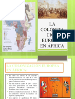 La Colonización Europea en África