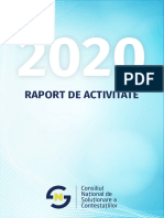 Consiliul Național de Soluționare A Contestațiilor - Raport de Activitate 2020
