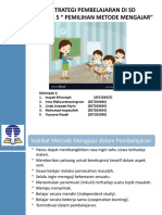 Modul 5 Pemilihan Metode Mengajar