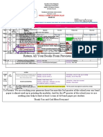 4th Quarter Learning Plan Grade 10 3rd Week