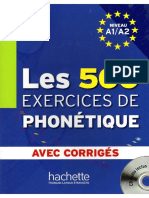 Les 500 Exercices De Phonétique-compactado