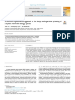 A Stochastic Optimization Approach To The Design and Operation Planning of A Hybrid Renewable Energy System Compress