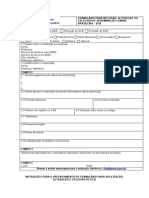 Formulário de Solicitação de DCB